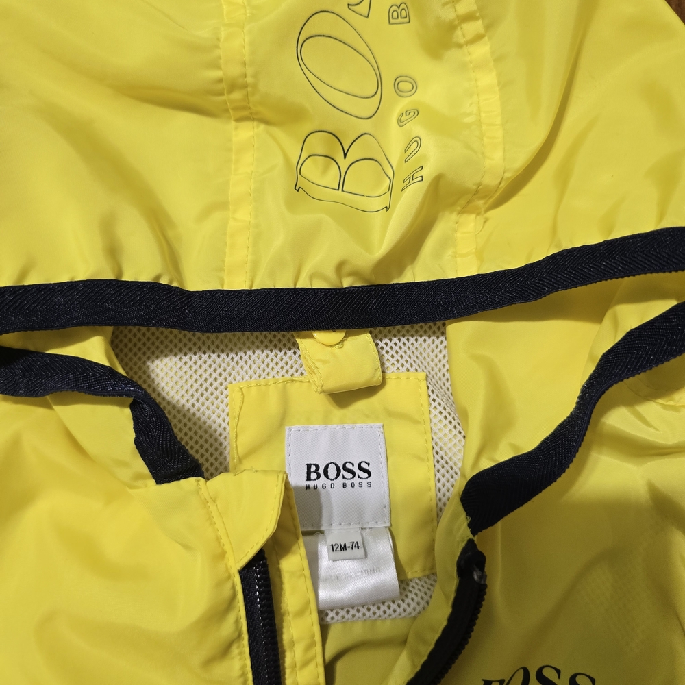 Hugo Boss Vibrant Yellow Windbreaker